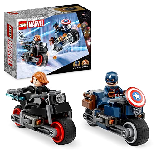 LEGO Marvel 76260 Les Motos de Black Widow et de