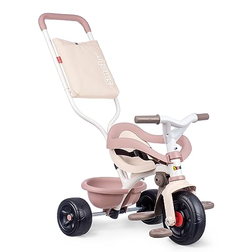Smoby - Tricycle Be Fun Confort Rose - Vélo Enfant